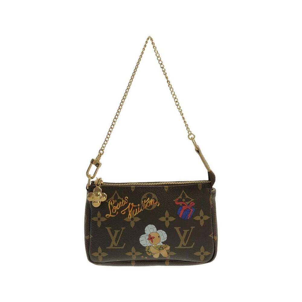 LOUIS VUITTON Brown Monogram Pochette Pouch - Picture 1 of 10